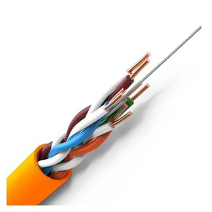 High Durability Cat5e UTP Ethernet Cable 305m OFC Conductor PVC/LSZH Jacket -40C~+70C Industrial Use