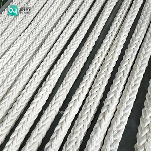 High Tensile Polyester Marine Rope 8-Strands 52MM 55MM 56MM 60MM PET Marine Anchor Rope Sea Rope Reel Rope for Ship Suppliers