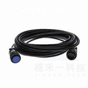 Yaskawa Industrial Robot Spare Part Servo Motor HW1270987-12 Teach Pendant CABLE, BYPASS, MOTOR POWER and BRAKE, 7.5M, DX100