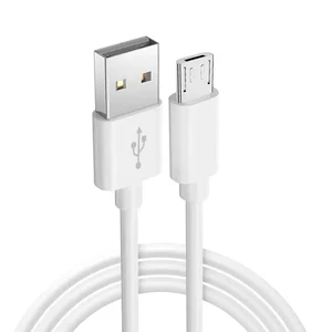 Wholesale Durable TPE USB a to Micro USB Charging Cable for Computer Camera & Mobile Phone with Data Transfer