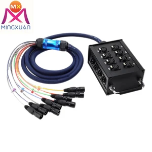 High-Quality Multi-channel 8 Channel Audio Cable Stage Box Microphone Cable Performance