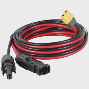 Solar PV CONNECTOR WIRE Cable 2.5mm2 4mm2 6mm2 with Connector Tinned-Copper Conductor