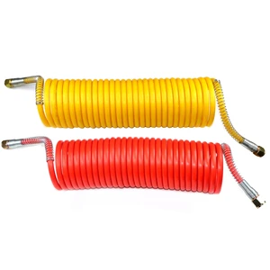 SYD 1195 Truck Trailer Wire Electrical Seven Core Spring Suzie Coil Spiral Power Cable for Brake System