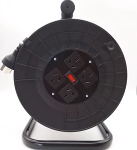 Heavy-duty 25M/30M/50M /OEM Extension Reel Cable With Winding Cable and Safety Cut Out Switch