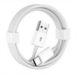 Type-C USB-C Cables 1m 3A Fast Charging Pure Copper Conductor TPE Jacket Braided Shielding for IOS Android Cameras Earphones