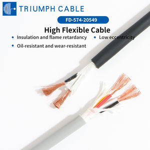 FD-592-20549 Automation Equipment Robotics Professional Cable High-flexibility Towline Cable Robot Cable High Flex Control Cable