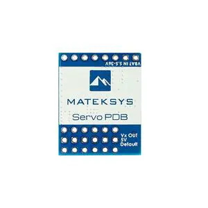 MATEK Servo PDB With 5.5-36V Input To 5V/6V/7.2V/8.2V Buck Converter for Large Scale Gas Plane And FPV Drone