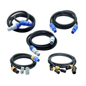High Quality In/Outdoor Complete Harness Stage Lights Powercon Cable Speaker Audio Powercon Cord Connector Power Cable Custom