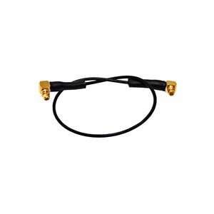 Factory RG 1.13 MMCX to MMCX Male 90 Degrees Right Angle Pigtail Antenna Cable Plug RF Jack Jumper Extension Adapter Cord Cable