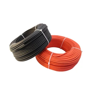 Flame Retardant PVC Oxygen-Free Copper Core Solar Photovoltaic Cable 3000V Rated Voltage Automotive Electronics Application