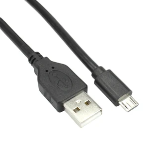 High Quality Custom OEM Micro-USB Cable 0.2m-1.5m 3A Fast Charging USB-A Male Pure Copper Braid Shielding PVC Cameras Hl
