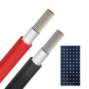 Bestselling High Voltage 1800V XLPE Industrial Railway Solar Photovoltaic Cable Cingle Core Sturdy Durable for Outdoor Systems