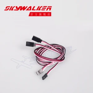 Servo Extension Cable 3-pin Connectors 90cm 50cm 26cm 15cm 30 Core 60 Core Stranded Wire Y Line Model Airplane Accessories