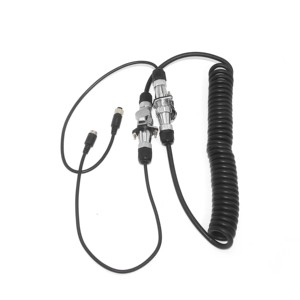 Customized Heavy Duty Vehicle 4pin 5pin 7pin Plug Trailer Plug Cable Trailer Camera Video Cable Truck Trailer Camera System
