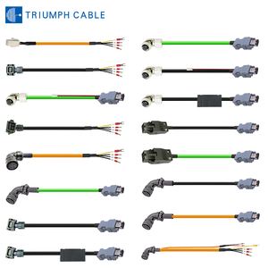 Servo Power Cable 3m 5m 7m 10m 20m Servo Motor Cable RJ45 Hirose JST PLC System Multi Wire Cable Brake Automation Wire Harness