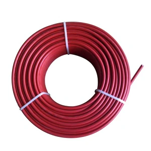 Solar Cable Tinned Copper Conductor Photovoltaic Solar DC Cable Single Row Twin Core for Solar Energy System