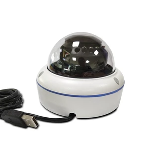Waterproof Defog Hemispherical USB Surveillance Camera 1080P HD Wide Angle Fisheye Lens With Infrared USB Surveillance Camera