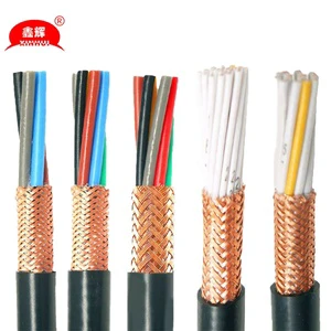 JH Semi-rigid PVC Insulated Spiral Shielded Cable Oxygen Free Copper Conductor 450/750V Custom Length Roll Packaging