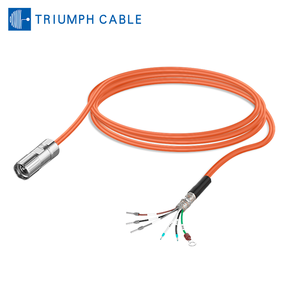 Servo Power Cable S200 6FX3502-5CL01 With Connector Pre-Assembled Power Cable Motor Cable Suitable for Siemens