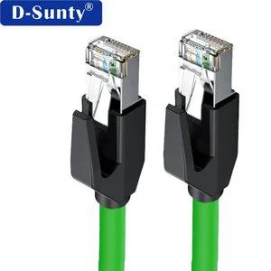 Factory Direct CAT6 SFTP Industrial Ethernet Cable, Pure Copper Gigabit High Flexible for Profinet EtherCAT Automation Wiring
