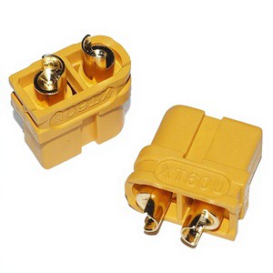 Genuine AMASS XT60U Connector Male Female 30A Small Lightweight Gold Plated Plug Custom Wire Harness For FPV Drone RC Battery