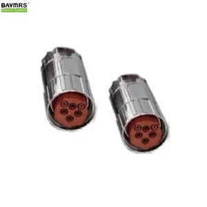 High Quality M40 BNC Signal Connector for Servo Motor and Encoder IP67 Protection Female Plug Power Application