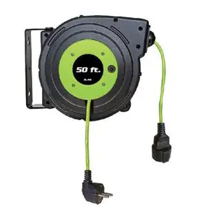 TUV Retractable Cord Reel Extension Cord 220V 15M