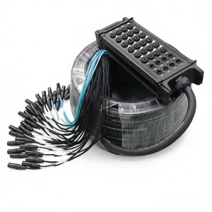OEM Factory Custom 32-Channel Multi-Core XLR PVC Jacket Foil Hub Box Male/Female Dual-Use Sockets Stage Signals Audio Cables
