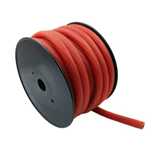 True AWG Specification 1/0 Gauge Subwoofer Power OFC 0 Gauge Wire Cable for Car Audio