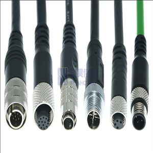 6Pin 8Pin 12Pin Push Pull I/O Power Cable for Industrial Cameras JAI AVT PointGrey
