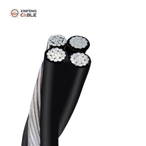 Low Voltage Overhead Cables 1x16+1x25 3x16+1x25 3x25+1x25 3x35+1x25 3x50+1x35 3x70+1x50 Aerial Bundled Conductor ABC Cables