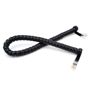 8 Conductor 26 AWG Coiled Cord RJ45 Spiral Cable