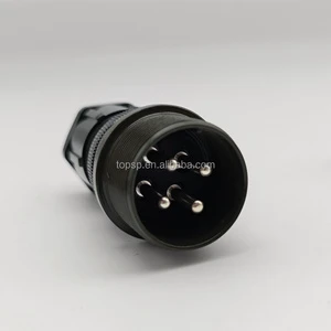Angle Head Straight Head MS3106A-18-10S MS3101A-18-10P Servo Cable Connector 5015 Connectors 4-pin in Stock