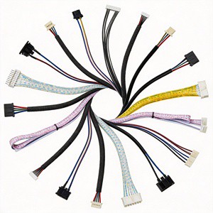 Waterproof PBT LED Stage Lighting DMX Control Cable Harness For Outdoor IoT Smart Lighting Computer Motorcycle Applications