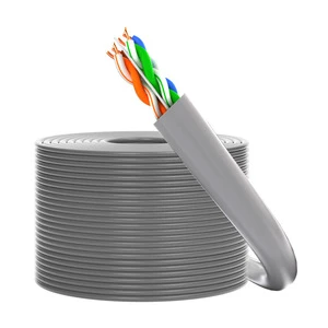 100 Mbps High-Speed Copper PVC Category 5e 8-Core Twisted Pair Ethernet Cable for Network and Home Broadband 300 Meters