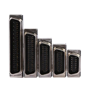 Semi/Full Gold Plated MDR Connector Servo Driver Plug D-Sub SM-SCSI-14/20/26/36/50P for Better Performance