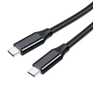 100W USB-C to USB-C 1M 5A Fast Charging Data Cable for Camera Computer Earphone