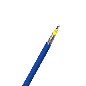 Indoor Flexible Armored Cable De Fibra Optica Cable Spiral Armored 2 4 6 8 12 Core 657a Fiber Cable