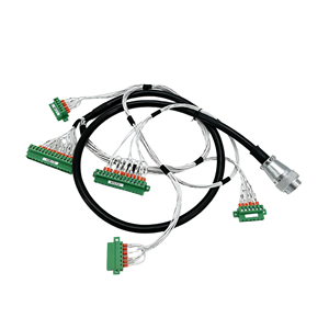 Custom D-SUB Industrial Cable Assembly Copper Core PVC Insulation/Jacket 220V/380V Rated Voltage For CNC Machine Automation Line
