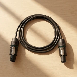 Speaker Cable Audio Male to Male Speaker Audio Connector for Amplifier Speaker Link Cable Stage Performance
