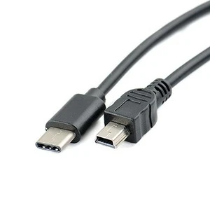 USB-C to Mini USB OTG Cable for Canon Cameras - Transfer Photos and Videos