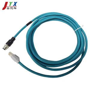 Warehouse Industrial Automation PLC Programming Controller Copper Male/Female M12 Adapter Automotive 230V IP68 Sensor Connectors