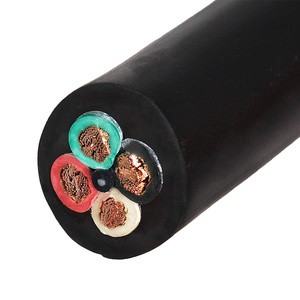 Flexible 3x16 3x14 3x12 3x10 4x10 4x8 AWG 300v 600V SJOOW SOW SOOW Rubber Cable With UL62 Certification