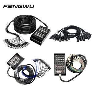 Wire Digital Xlr Dmx Sound System Stage Box Mixer Speaker Music Snake Cable Bulk for Sale
