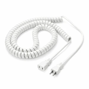 High Reliability Tangle-Free Use Coiled Cable Cord Electric Supplies For Manufacture