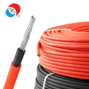 PV1-F 1*4mm² DC Solar Cable - TUV Certified, UV & Weather Resistant For Rooftop Solar Panel Connections