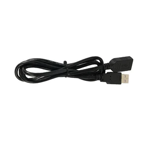 4-Core USB Male to Female Cable USB Charging Data Cable 24+28 AWG 1.5M for Dash Cam