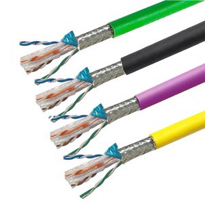 Industry Ethernet Cable Customized Wiring Harness Solution Profinet Ethercat Network Cable