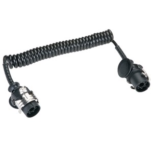 Tractor Ebs Cable 7 Pole Ebs Trailer Truck Electrical Trailer Cable Rubber Truck Spiral Cable