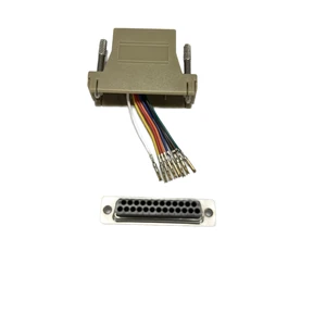 Tenovis System Modem Cable 5 RJ45 8P8C Brass ABS Aerospace Power Microwave Communication Connectors Adapter Male/Female